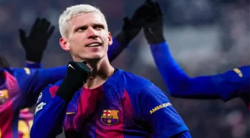 بكلمات مؤثرة.. داني أولمو يشيد بنجم برشلونة عقب مواجهة سلافيا براج المتيرة